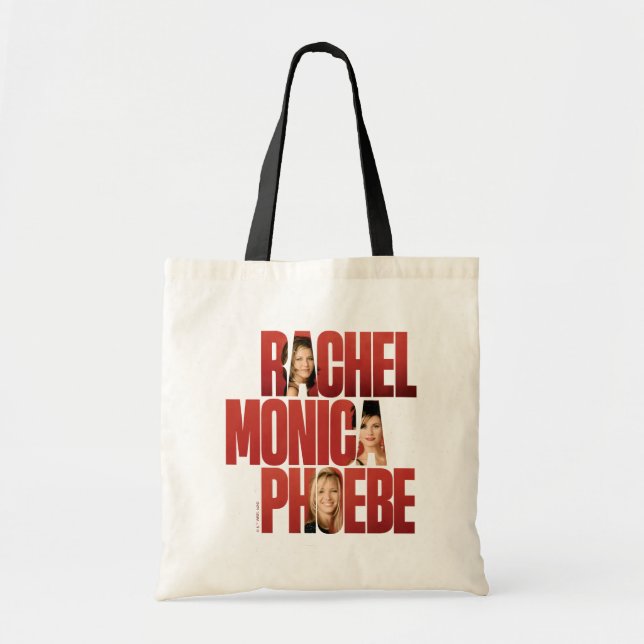 Bolso De Tela AMIGOS™ | Rachel, Monica y Phoebe (Frente)