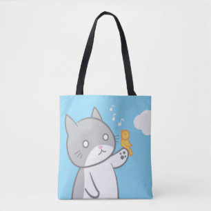 Bolso De Tela Amigos, Tote de hombro