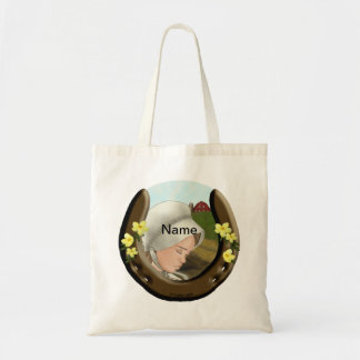 Bolso De Tela Amish Horseshoe Chica Tote Bag
