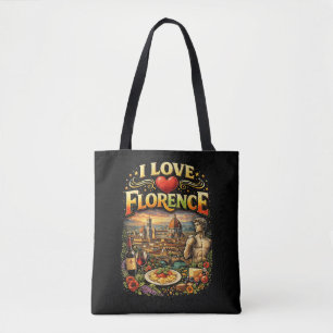 Bolso De Tela Amo a Florencia