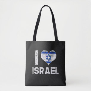 Bolso De Tela Amo a Israel
