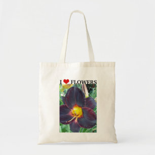 Bolso De Tela Amo a las flores Lily