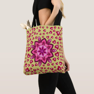 BOLSO DE TELA AMO A LAS MUJERES DE REGALOS ARTÍSTICOS DEL CORAZÓ