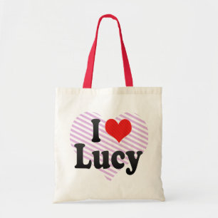 Bolso De Tela Amo a Lucy