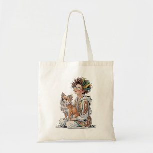 Bolso De Tela  amo a mi chihuahua 