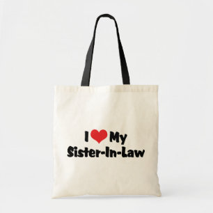 Bolso De Tela Amo a mi cuñada