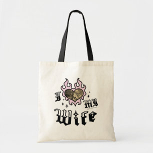 Bolso De Tela Amo a mi esposa - Rosa - DingusDesign