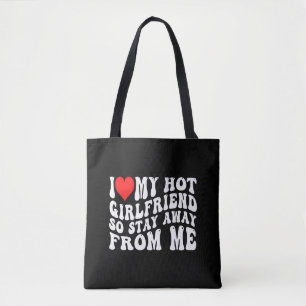 Bolso De Tela Amo A Mi Novia Caliente