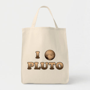 Bolso De Tela Amo a Plutón
