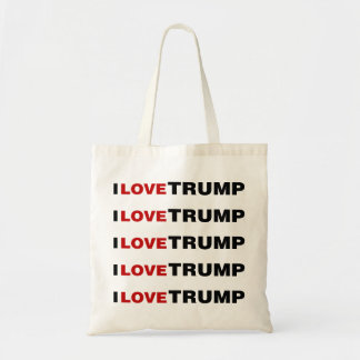 Bolso De Tela Amo a Trump