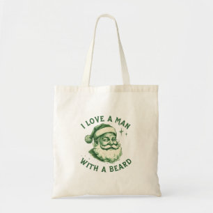Bolso De Tela Amo A Un Hombre Con Un Diseño De Arte Digital De B