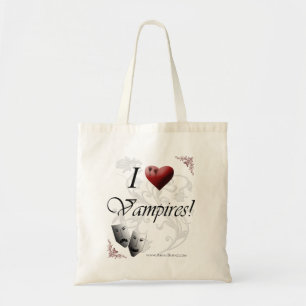 Bolso De Tela Amo a vampiros
