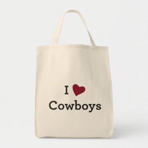 Bolso De Tela Amo a vaqueros