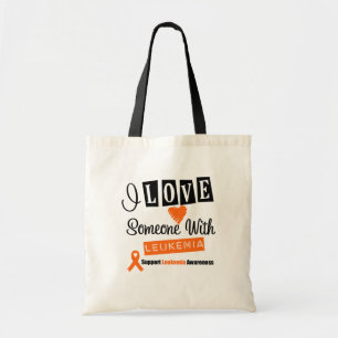 Bolso De Tela Amo alguien con leucemia