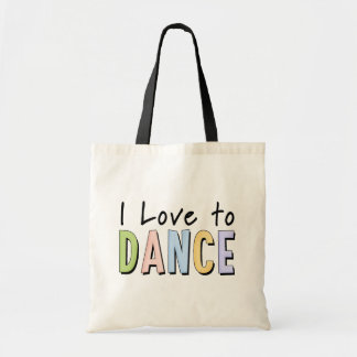 Bolso De Tela Amo bailar