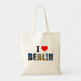 Bolso De Tela Amo Berlín Alemania Ciudad de Viajes Foto