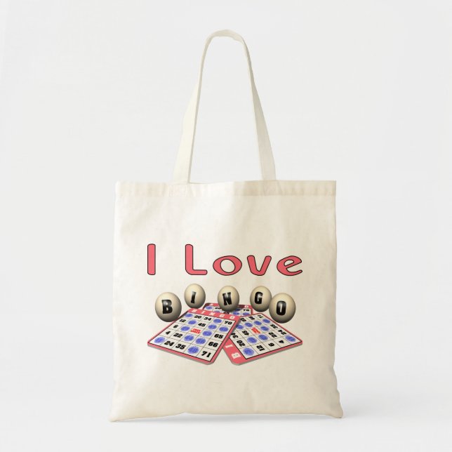 Bolso De Tela Amo bingo (Frente)