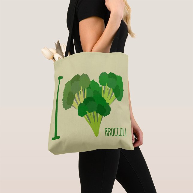 Bolso De Tela Amo Broccoli (Subido por el creador)