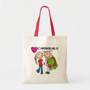 Bolso De Tela Amo carnavales