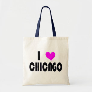 Bolso De Tela Amo Chicago