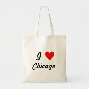 Bolso De Tela Amo Chicago