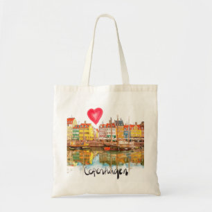 Bolso De Tela Amo Copenhague