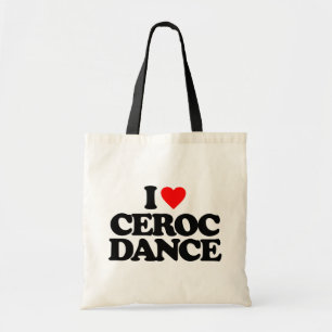 BOLSO DE TELA AMO DANZA DE CEROC