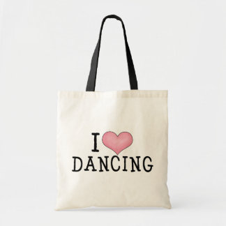 Bolso De Tela Amo el bailar