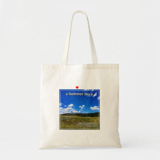 Bolso De Tela Amo El Cielo De Verano