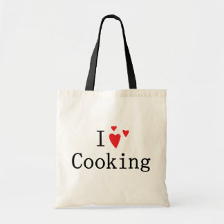 Bolso De Tela Amo el cocinar
