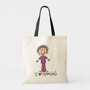 Bolso De Tela Amo el cuidar de las camisetas y de los regalos