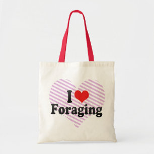 Bolso De Tela Amo el forrajear