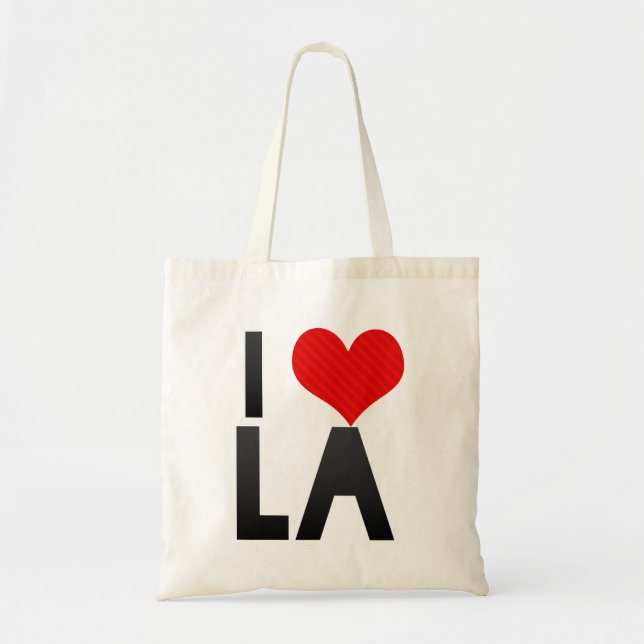 Bolso De Tela Amo el LA (Frente)