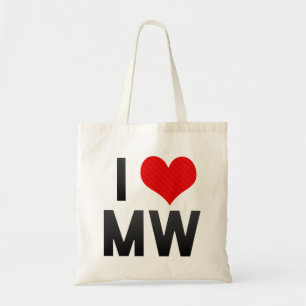 Bolso De Tela Amo el MW