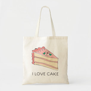 Bolso De Tela Amo El Pastel