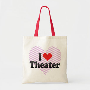 Bolso De Tela Amo el teatro