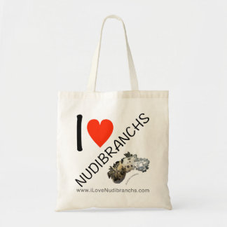 Bolso De Tela Amo el tote de Nudibranchs
