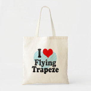 Bolso De Tela Amo el volar del trapecio