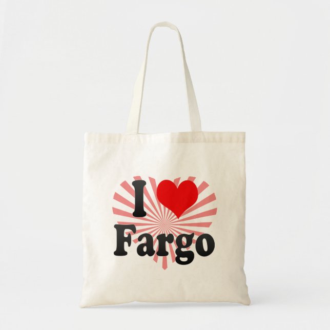 Bolso De Tela Amo Fargo, Estados Unidos (Frente)