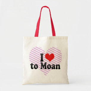 Bolso De Tela Amo gemir