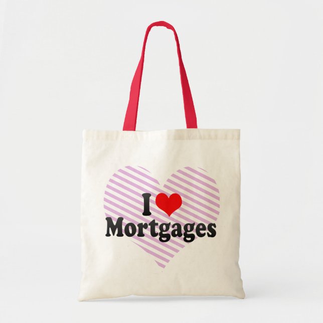 Bolso De Tela Amo hipotecas (Frente)