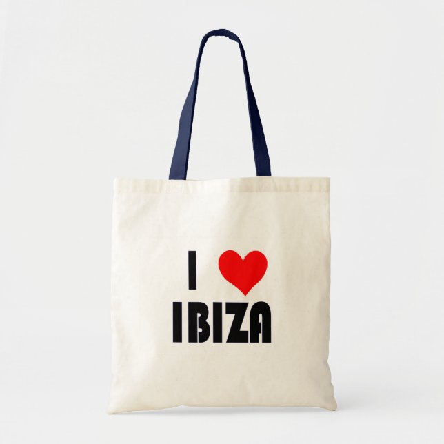 Bolso De Tela Amo Ibiza (Frente)
