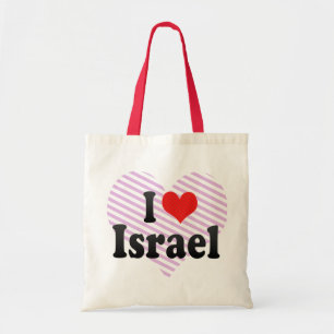 Bolso De Tela Amo Israel