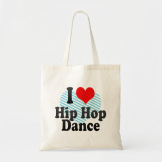 Bolso De Tela Amo la danza de Hip Hop