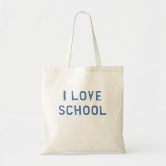 Bolso De Tela Amo la escuela