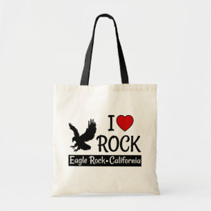 Bolso De Tela Amo la roca de Eagle, corazón de California