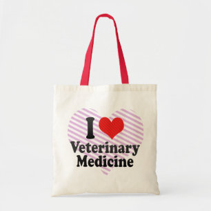 Bolso De Tela Amo la veterinaría