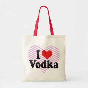 Bolso De Tela Amo la vodka