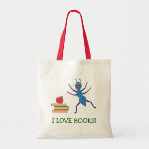 Bolso De Tela Amo los libros