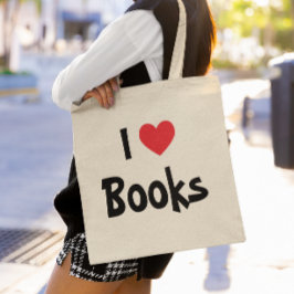 Bolso De Tela Amo los libros